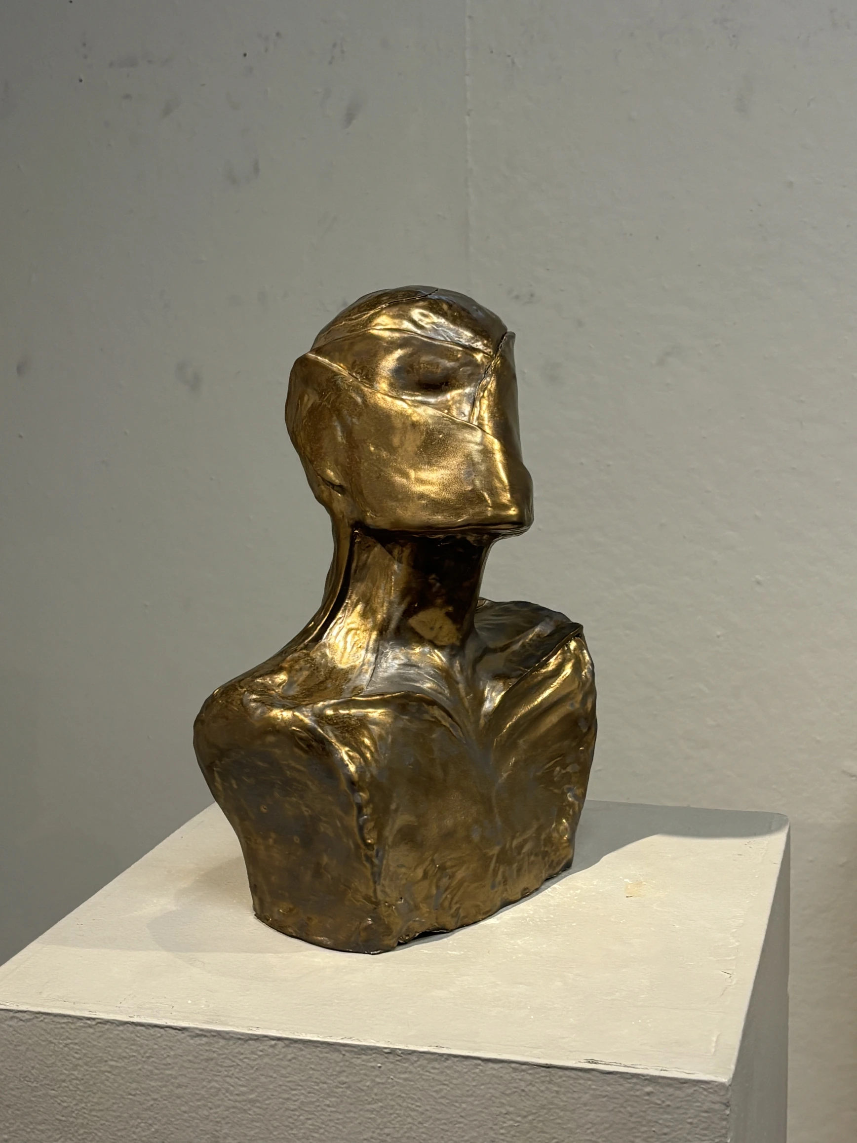 Gold Sculpture Right